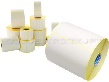 Etiquetas Polipropileno Branco Térmicas